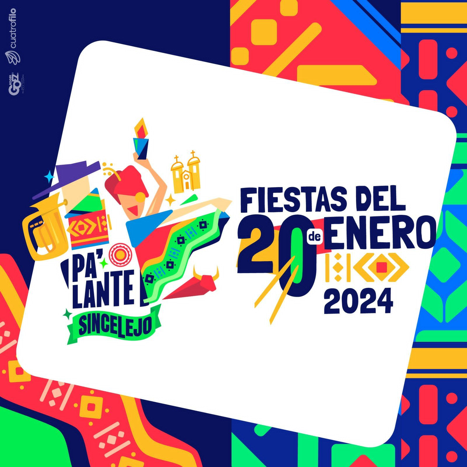 Las Fiestas del 20 de Enero 2024, homenaje al sombrero vueltiao El